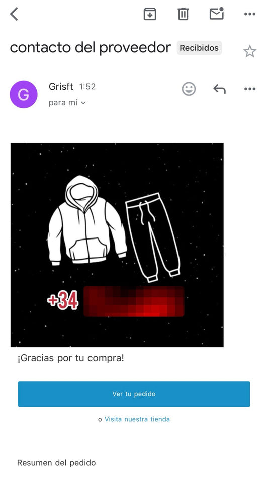 Proveedor ropa